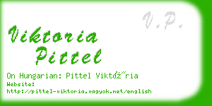 viktoria pittel business card